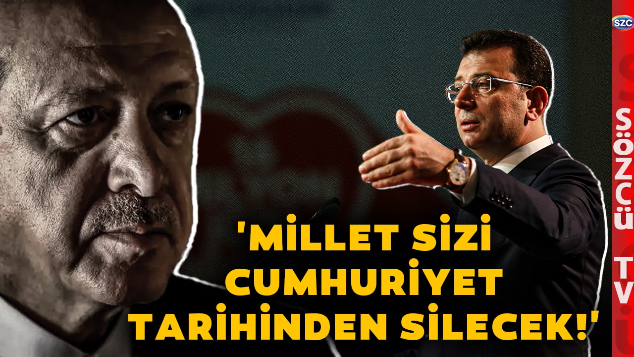 Ekrem İmamoğlu Öyle Bir Esip Gürledi ki! 'MİLLET SİZİ CUMHURİYET TARİHİNDEN SİLECEK' 