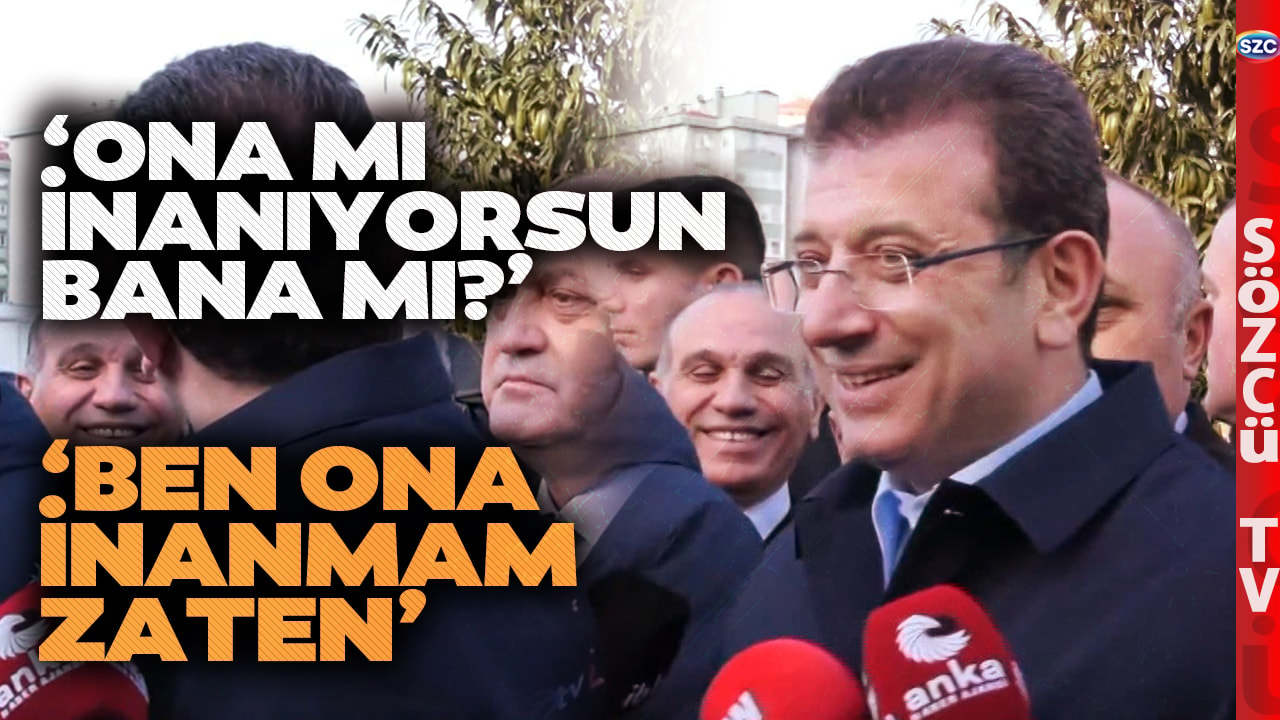 Ekrem İmamoğlu'yla Vatandaş Arasında Güldüren Uraloğlu Sohbeti! 'Ben İnanmam Ona Zaten'