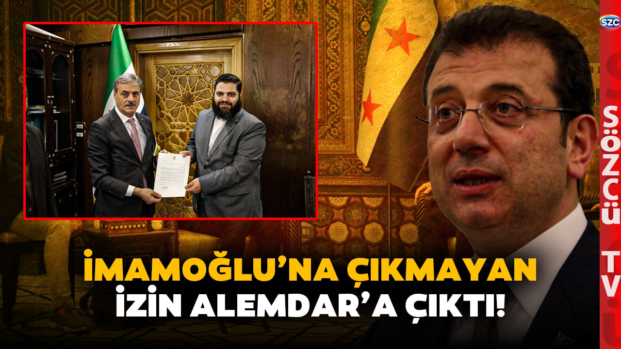 Ekrem İmamoğlu'na Çıkmayan İzin Ona Çıktı... Sakarya Belediye Başkanı Alemdar Şam'da!