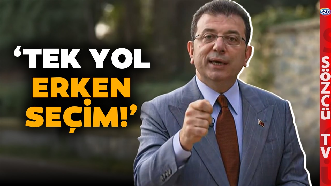Ekrem İmamoğlu'ndan Sosyal Medyayı Sallayan Video! Bakın Neler Dedi Neler