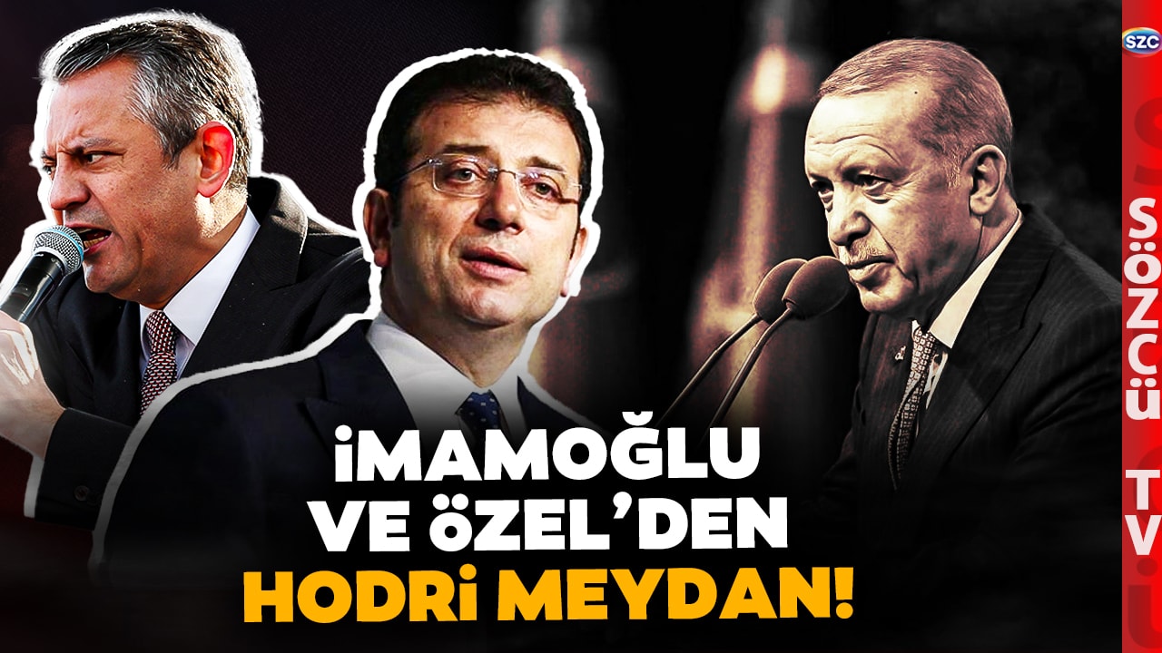Ekrem İmamoğlu ve Özgür Özel'den Hodri Meydan Gibi Sözler! 'Sözümün Arkasındayım'
