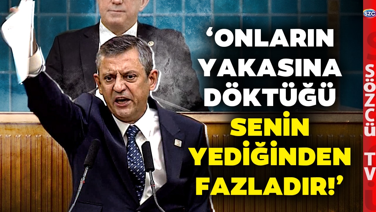 Özgür Özel'den Bahçeli'ye Tarihi Yanıt! Salon Ayağa Kalktı Yer Yerinden Oynadı!