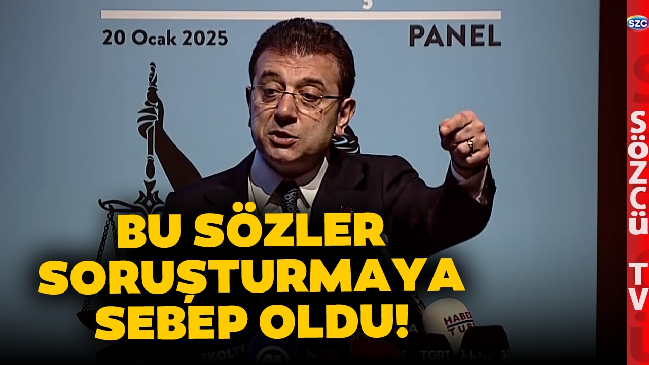 İşte Ekrem İmamoğlu'na Soruşturma Açtıran Akın Gürlek Sözlerinin Tamamı!