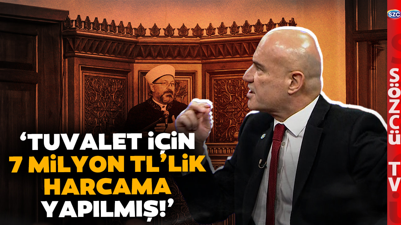 Turhan Çömez Diyanet Gerçeklerini Ortaya Döktü! Sadece Tuvalet İçin 7 Milyon TL Harcanmış