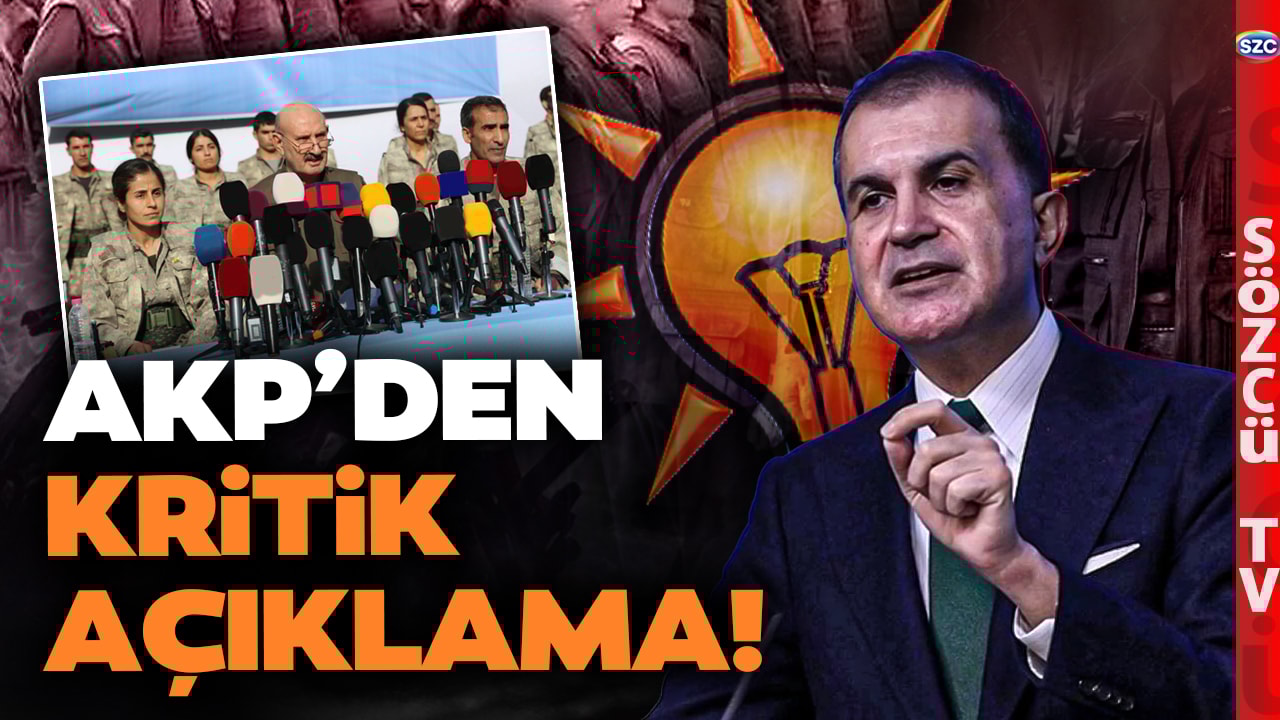 AKP'den Jet Hızında Açıklama! PKK Türkiye'den Çekildi! Ömer Çelik'ten Bomba Çağrı
