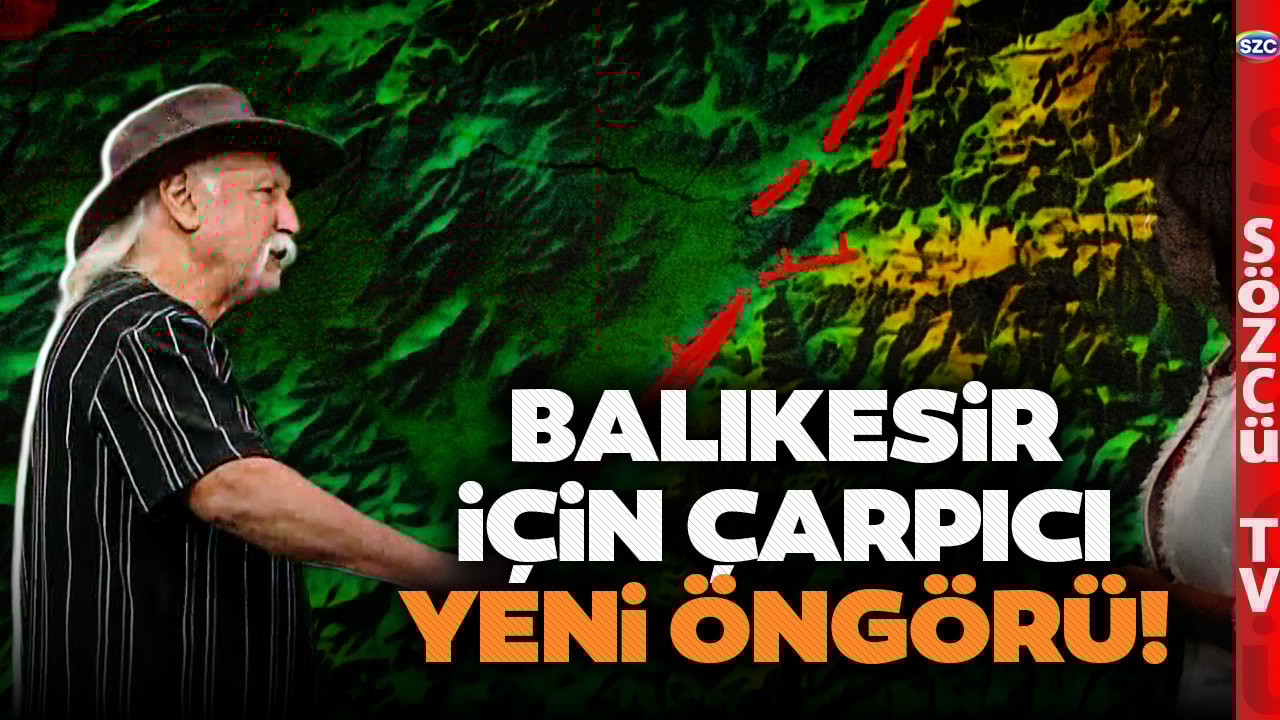 Balıkesir Sındırgı'da 3. Büyük Bir Deprem Olur mu? Şener Üşümezsoy Haritada Anlattı!