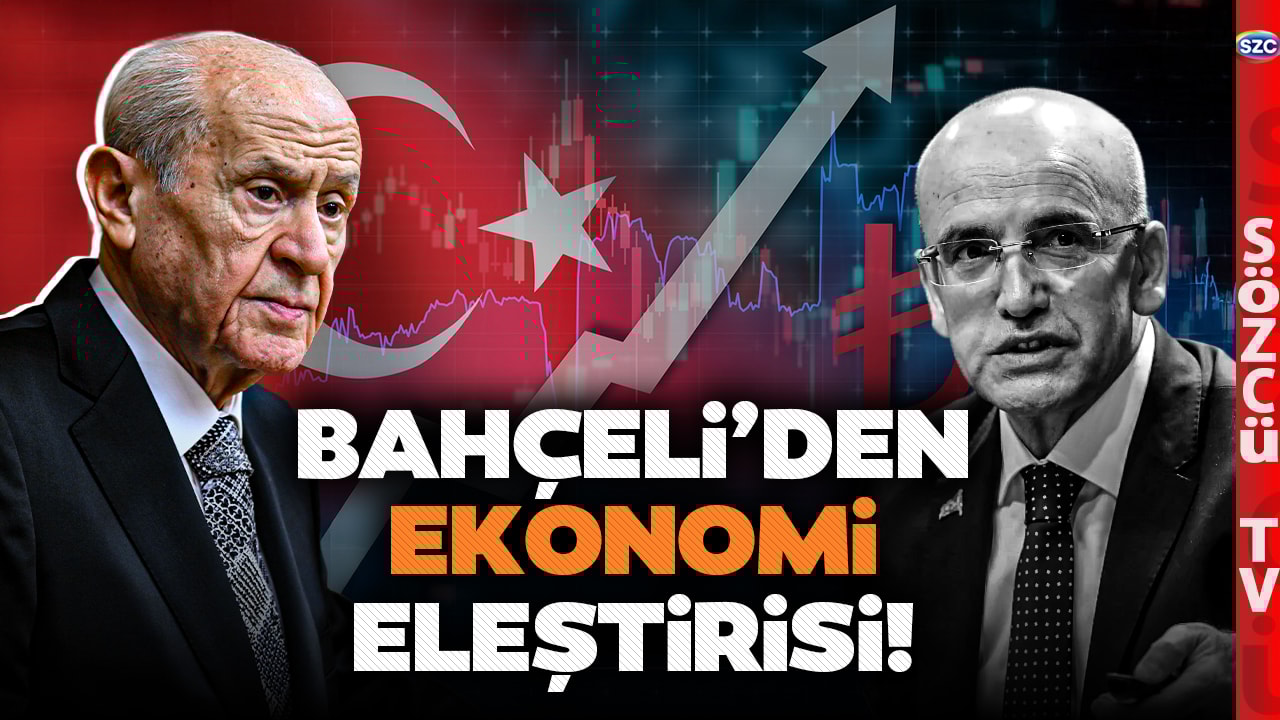 Devlet Bahçeli'nin Hedefinde Mehmet Şimşek! İsim Vermeden Ekonomiyi Yerden Yere Vurdu