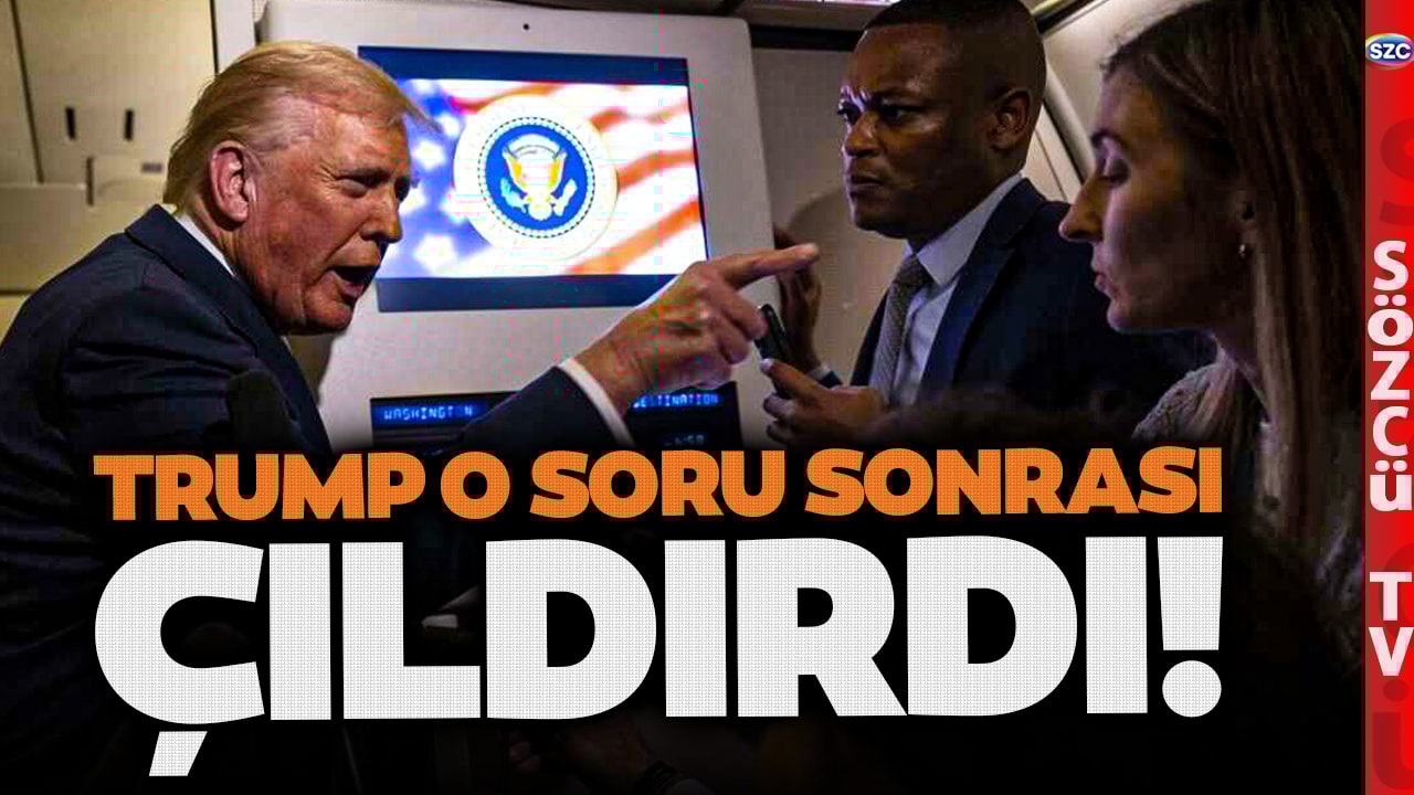 'SESSİZ OL DOMUZCUK!' Trump'tan O Muhabire Skandal Cevap! O Soru Karşısında Çılgına Döndü!