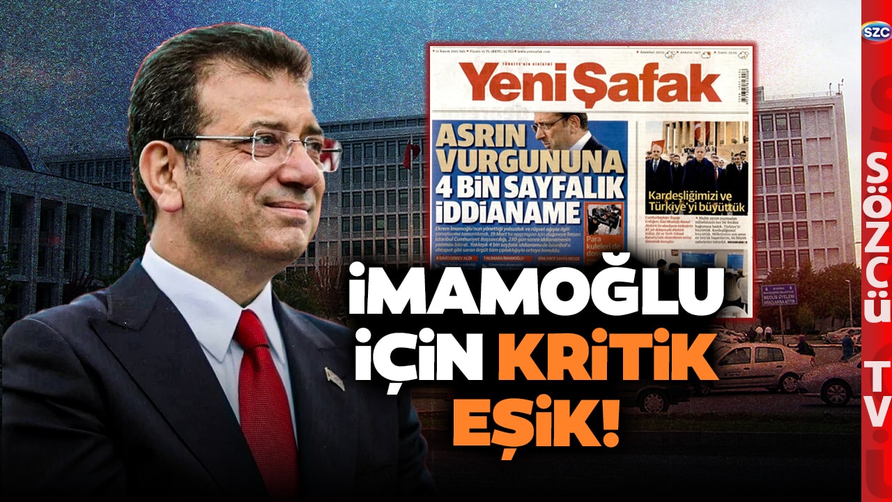 İBB İddianamesinde Bomba İddia! Gözler 14.30'a Çevrildi! 'Ekrem İmamoğlu İçin...'