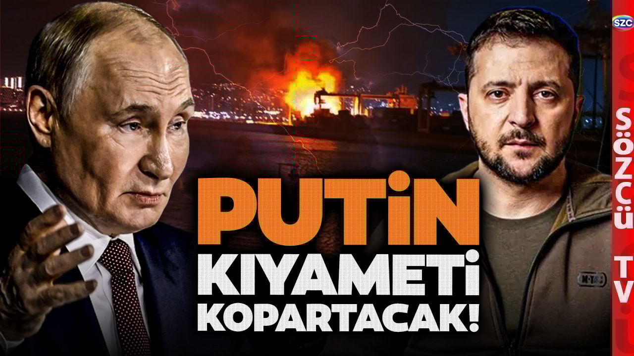 Putin Kıyameti Kopartacak! Ukrayna Rus Limanlarını Vurdu! Gözler Zelenski'de
