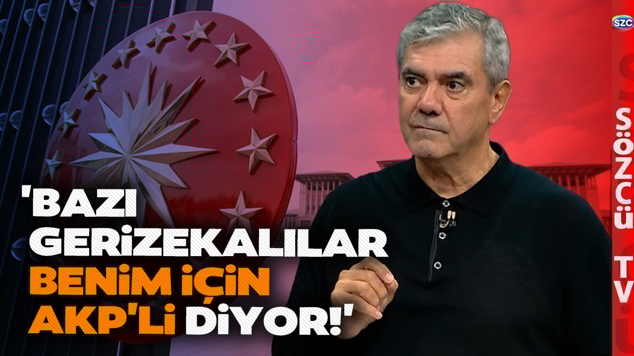 'Bazı Gerizekalılar Benim için AKP'li Diyor' Yılmaz Özdil'den Gündemi Sallayacak Çıkış