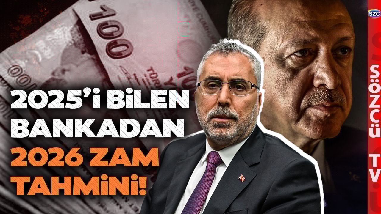 Geçen Sene Asgari Ücreti Zammını Bilmişti! O Bankadan 2026 Zam Tahmini Geldi! Net Oran Verdi