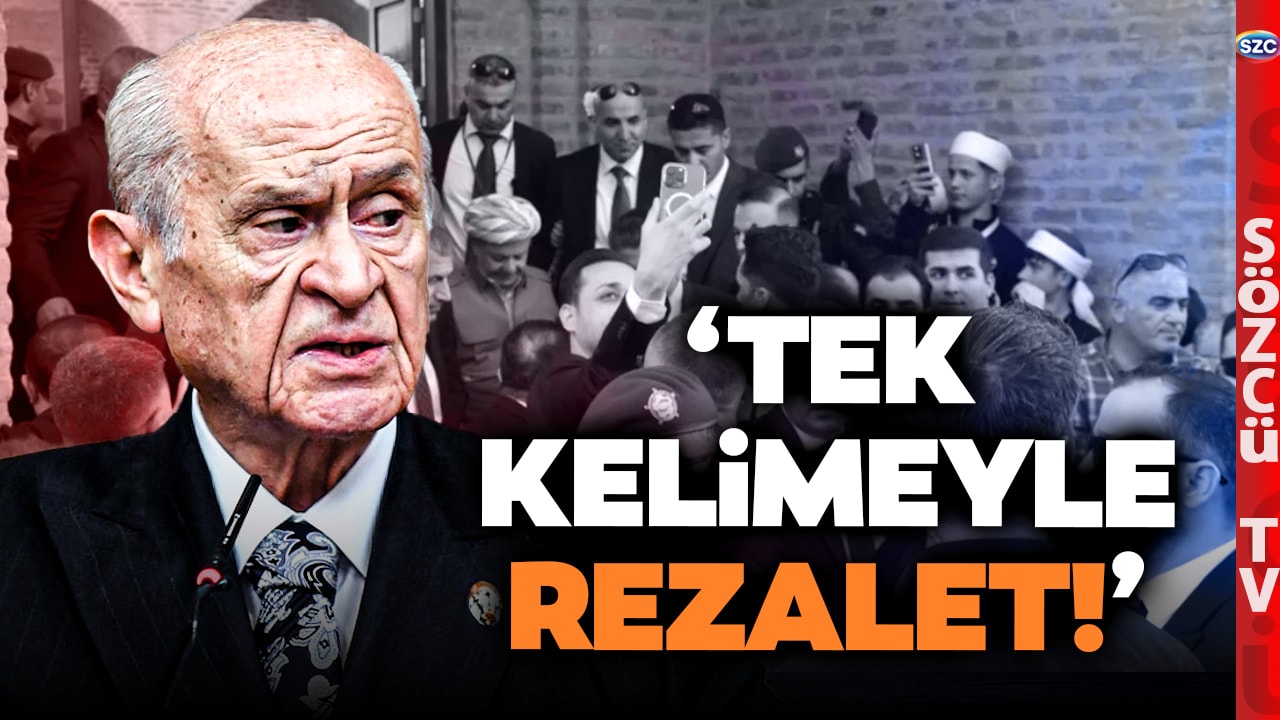'Tek Kelimeyle Rezalet!' Şırnak'ta Peşmerge Gezdi! Bahçeli O Görüntülere Ateş Püskürdü