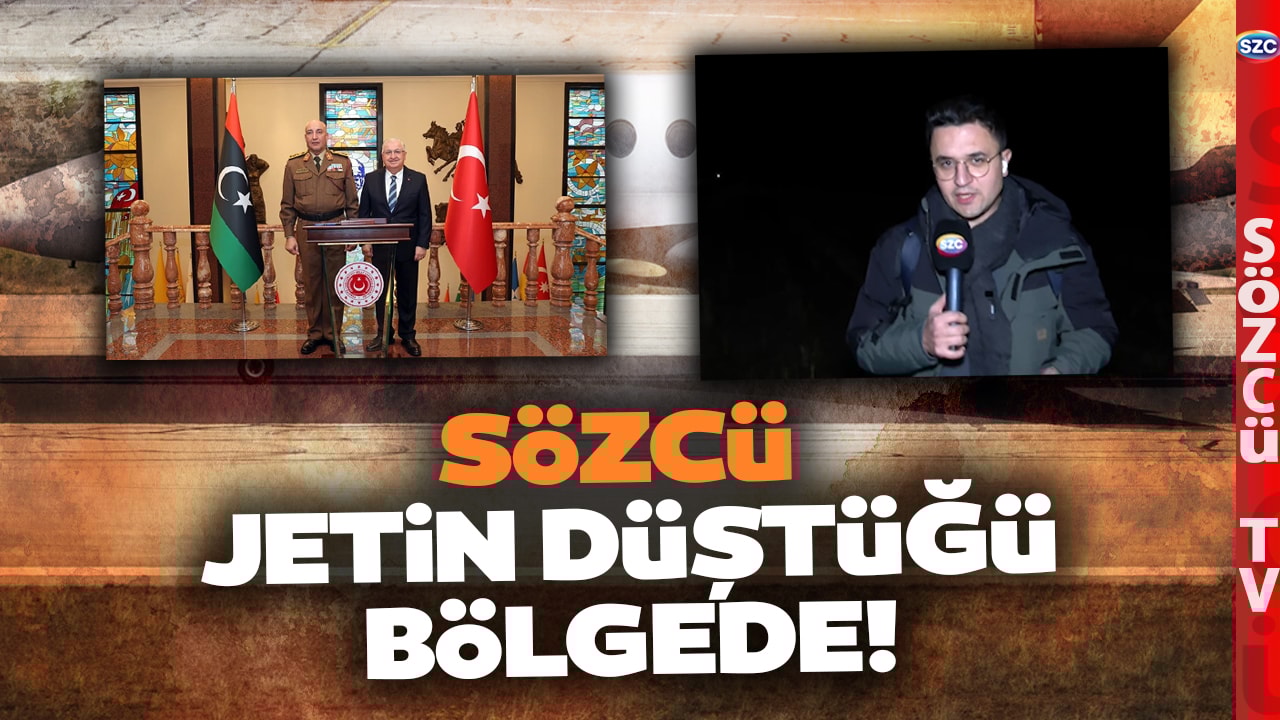 Sözcü Jetin Düştüğü Bölgede! İşte Libya'ya Giden Jetin Enkazının Bulunduğu Yer! O Ayrıntı