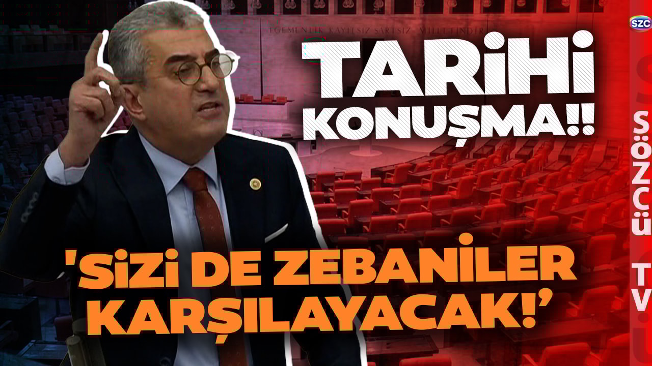 'Sizi de Zebaniler Karşılayacak...' Gökhan Günaydın Konuştu Meclis Titredi! Tarihi Konuşma
