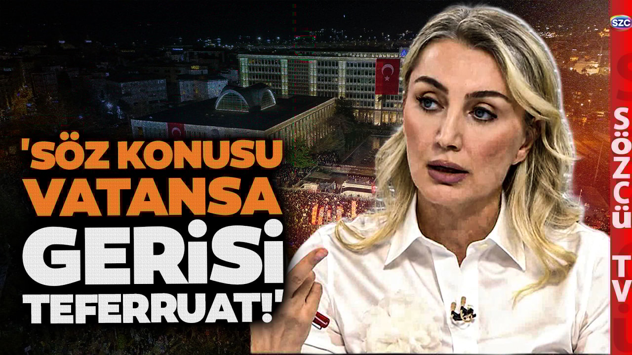 'SÖZ KONUSU VATANSA GERİSİ TEFERRUAT!' Dilek Kaya İmamoğlu'ndan Canlı Yayında Duygu Dolu Sözler!