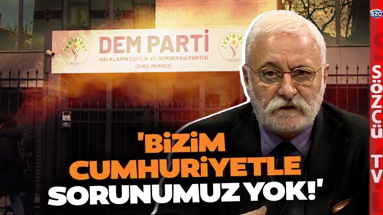 'Bizim Cumhuriyetle Sorunumuz Yok' Saruhan Oluç'tan Gündemi Sarsacak DEM Sözleri! Anayasa Çıkışı
