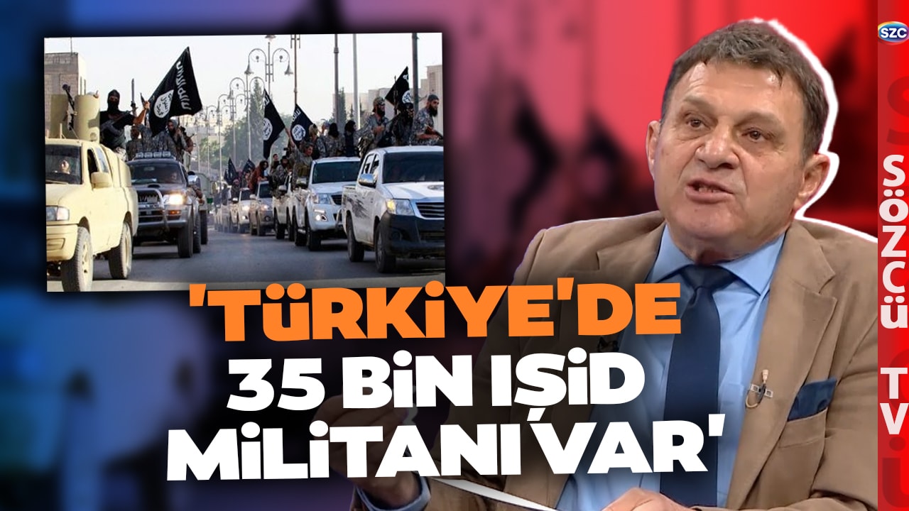 'Türkiye'de 35 Bin IŞİD Militanı Var!' Türker Ertürk IŞİD'in Hücrelerini Haritada Anlattı!