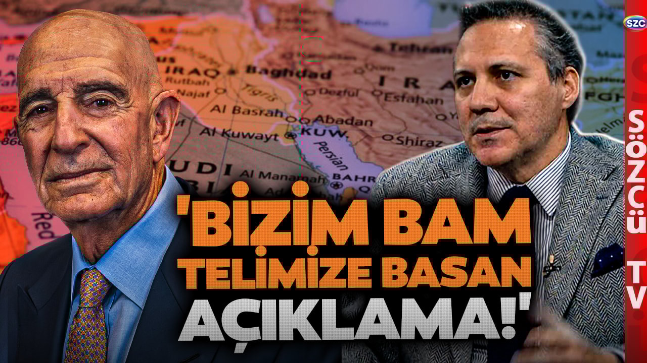 Tom Barrack'ın Esas Planı Deşifre Oldu SÖZCÜ TV Genel Müdürü Güney Öztürk Harita Üzerinde Uyardı!