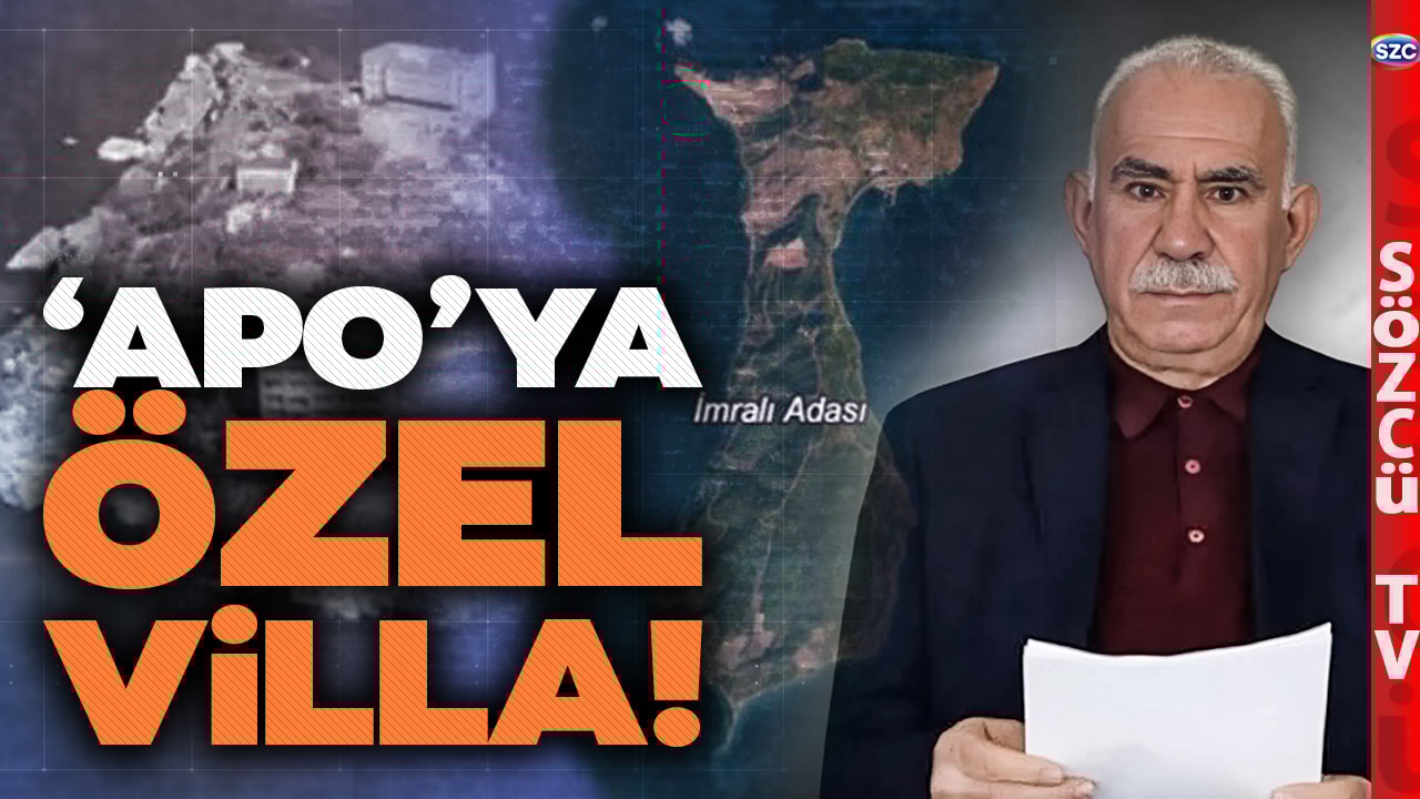 Ankara Bu İddiayla Çalkalanıyor! Öcalan İçin İmralı'da Villa Yapıldı! Yapımı Bitmek Üzere
