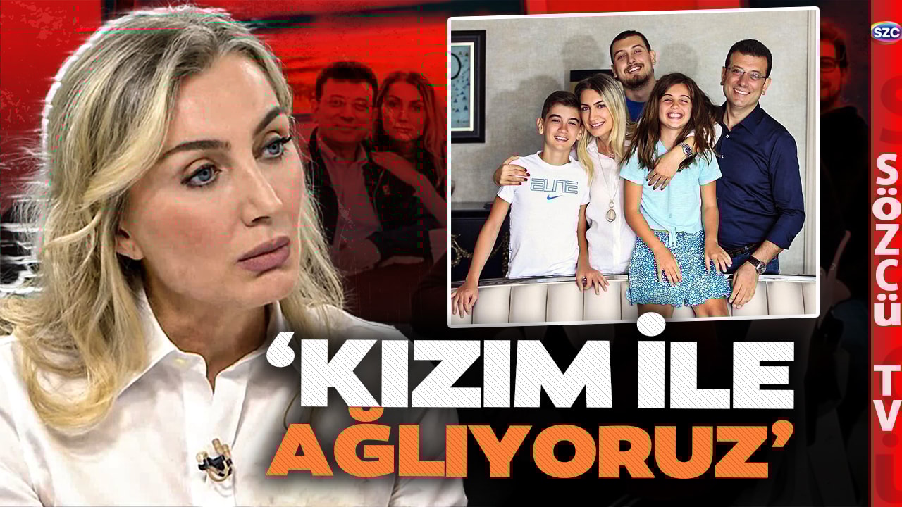 'Kızım İle Ağlıyoruz' Dilek Kaya İmamoğlu'ndan Canlı Yayında Duygusal Anlar! Gözyaşlarını Tutamadı!