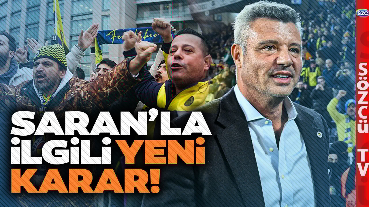 Sadettin Saran'la İlgili Yeni Karar! Binlerce Fenerbahçe Taraftarı Çağlayan Adliyesi'nde!