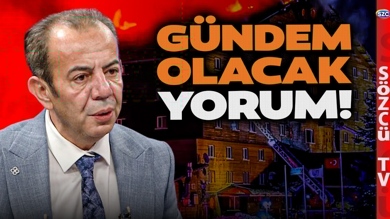 'Burada Suçsuz Olarak Yatan' Tanju Özcan'dan Türkiye'yi Sarsacak Kartalkaya Yangını Sözleri
