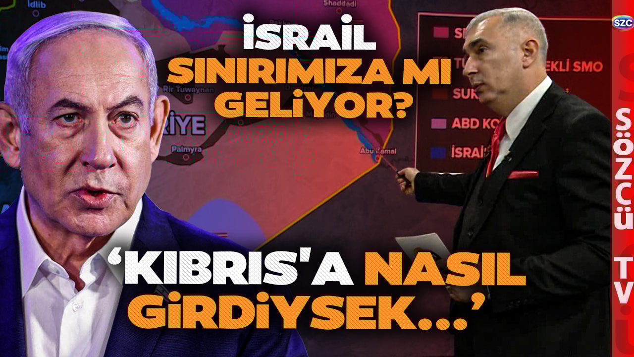 'KIBRIS GİBİ MÜDAHALE ŞART' İsrail'in Hedefi Fırat mı? Emekli General Haritayı Açtı!