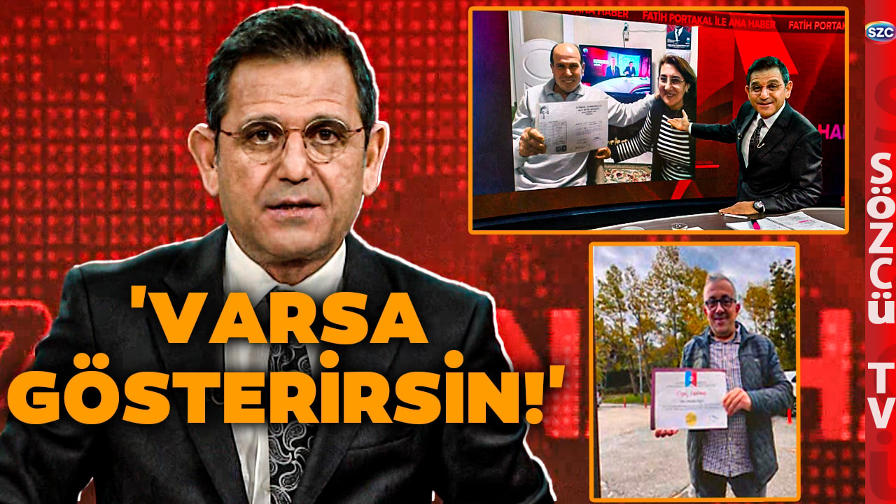 Fatih Portakal İzleyicilerden Gelen Diplomaları Anlattı! ve O Soruyu Sordu! 'DİPLOMANIZ VAR MI!'