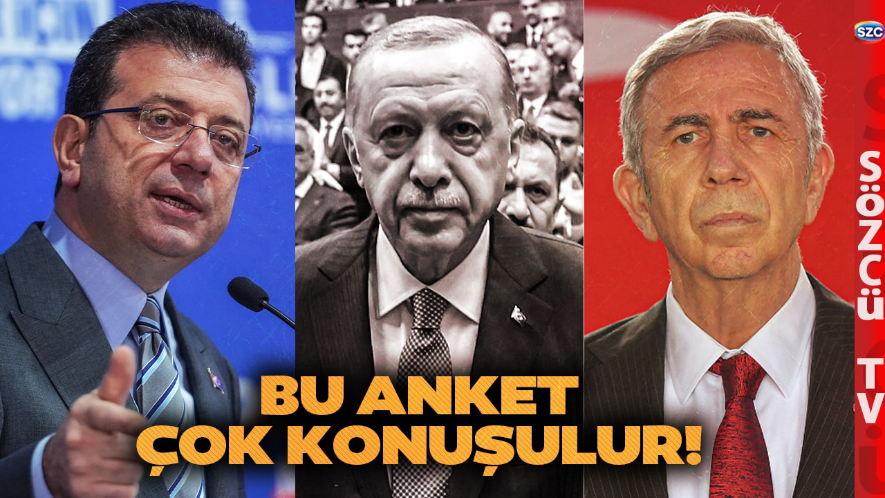 CHP'de Ekrem İmamoğlu - Mansur Yavaş Farkı! Erdoğan'ı Şoke Edecek Anket Sonucu