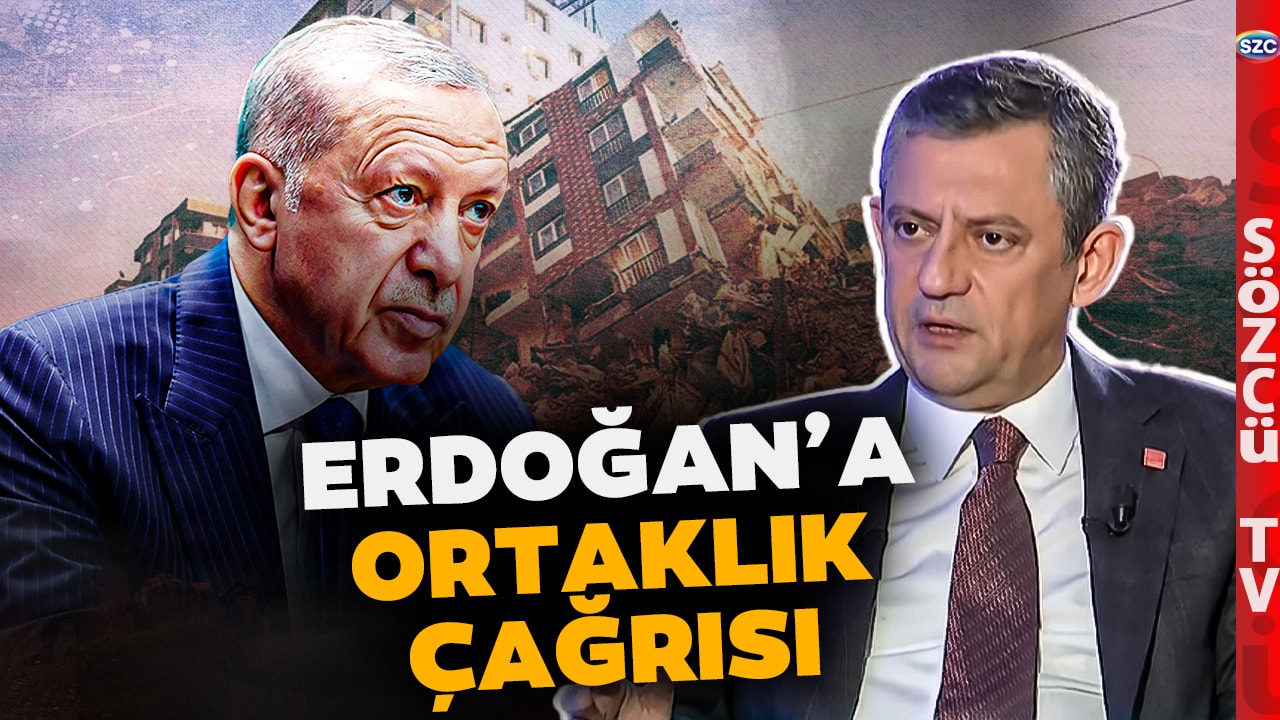 Özgür Özel'den Erdoğan'a Sürpriz Ortaklık Çağrısı! 'İlgili Genel Başkanımı Yolladım!'