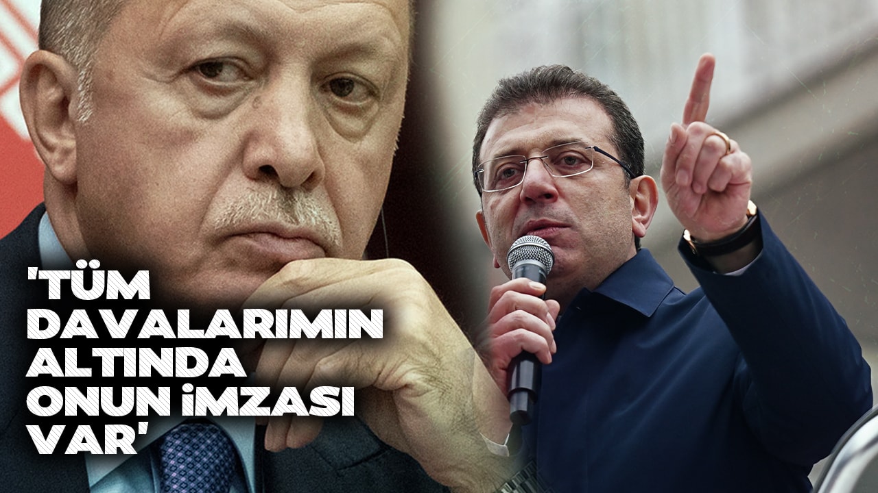 'Davacı Olan Sayın Erdoğan'dır' Ekrem İmamoğlu'ndan Dikkat Çeken Dava Çıkışı!