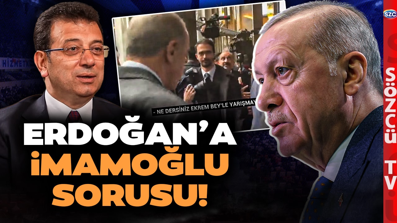 'Ekrem İmamoğlu'yla Yarışmaya Ne Dersiniz?' Sorusuna Erdoğan Bakın Nasıl Tepki Verdi!