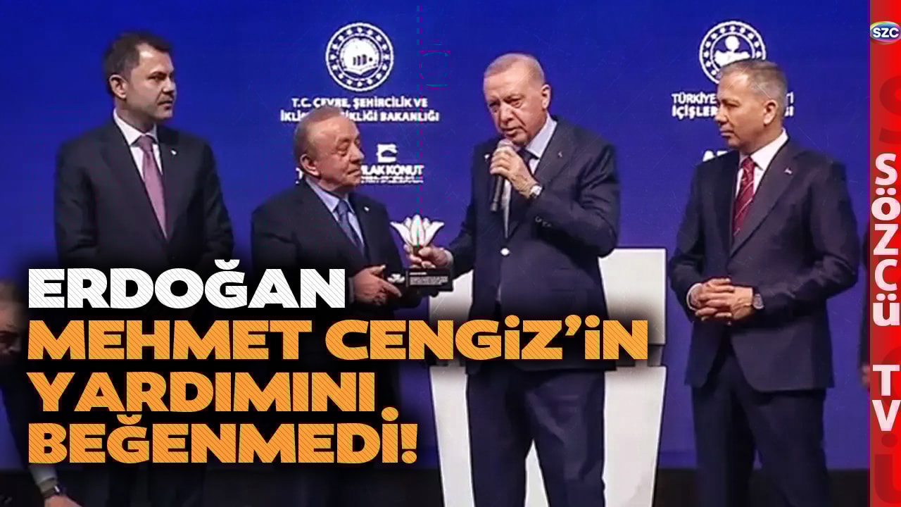 Erdoğan Cengiz Holding'in Yardımını Beğenmedi Köşeye Sıkıştırın Dedi! 'Daha Fazla...'