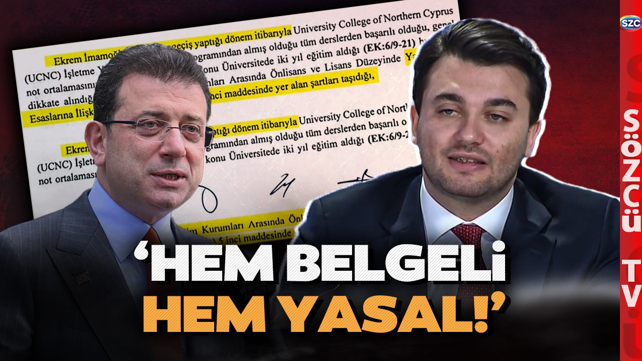 Ekrem İmamoğlu'nun Avukatları Diploma Tartışmasına Son Noktayı Koydu! 'YÖK RAPORU ONAYLADI'