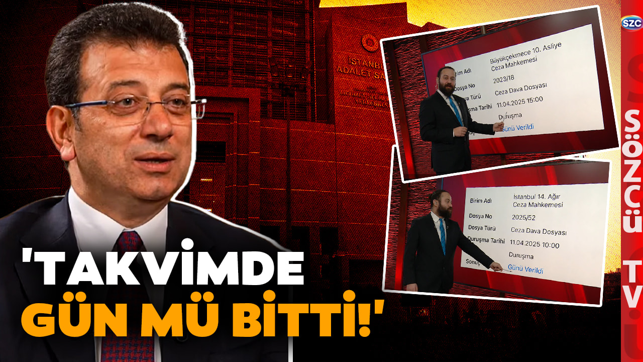 Tesadüf mü? Ekrem İmamoğlu 11 Nisan'da 2 Kere İfade Verecek! Bakın Avukatı Ne Dedi
