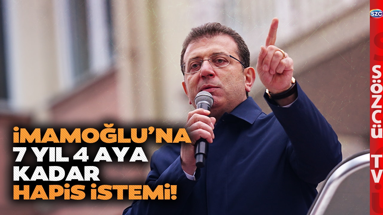 Ekrem İmamoğlu'na 7 Yıl 4 Aya Kadar Hapis İstemi! Siyasi Yasak Talebi! İddianame Hazırlandı