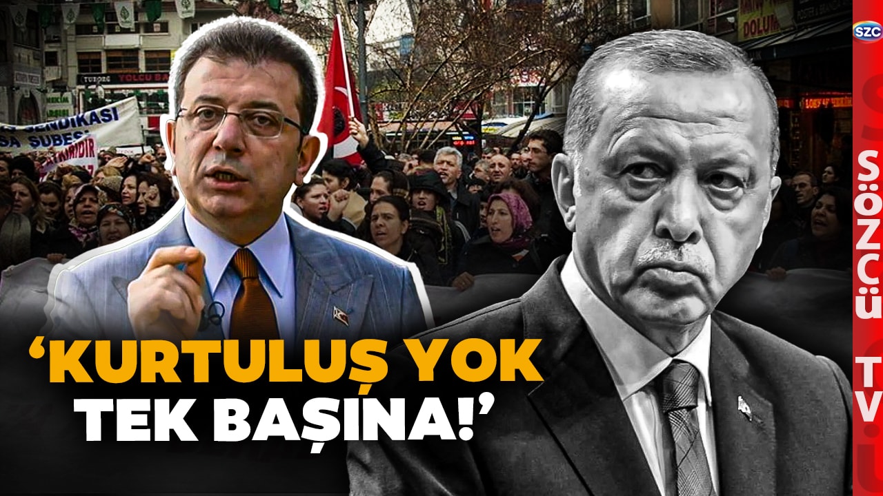 'Ya Hep Beraber Ya Hiç Birimiz' Erdoğan Muhalifliği Yine Teröre Bağladı! 