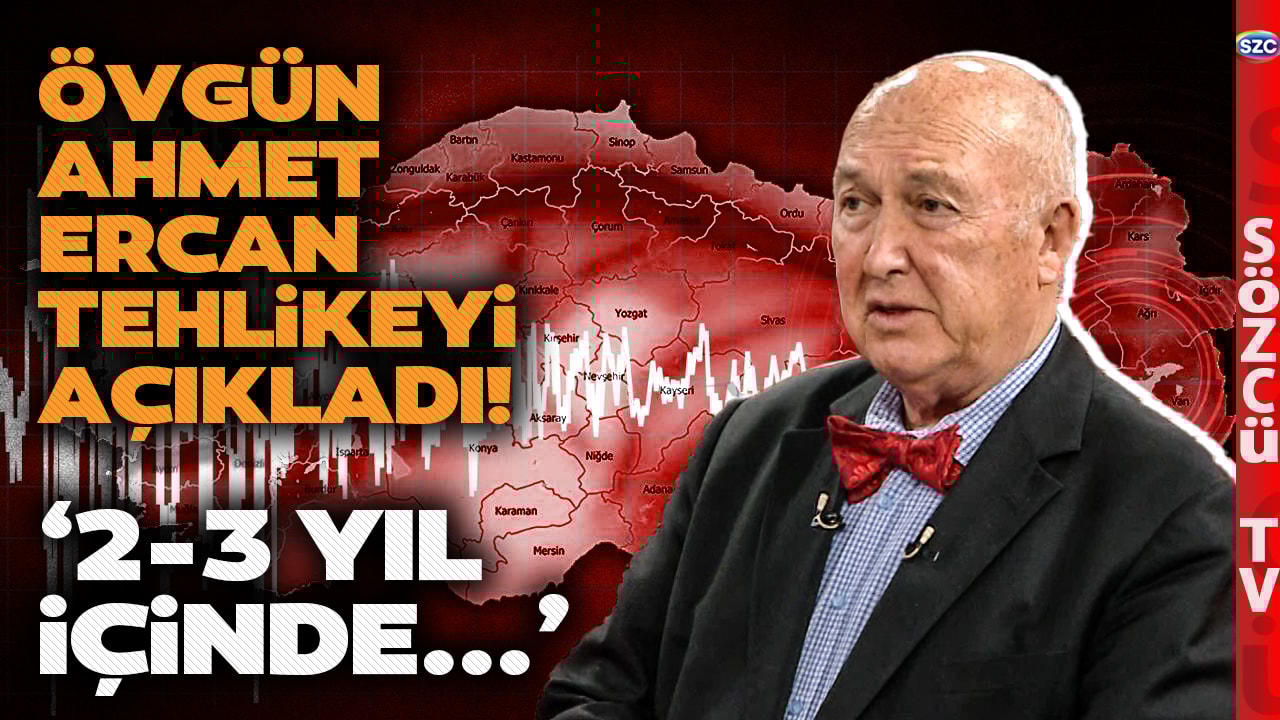 '3 Yıl İçinde Yıkıcı Deprem Göreceğiz' Övgün Ahmet Ercan Uyardı! İstanbul En Tehlikeli Nokta