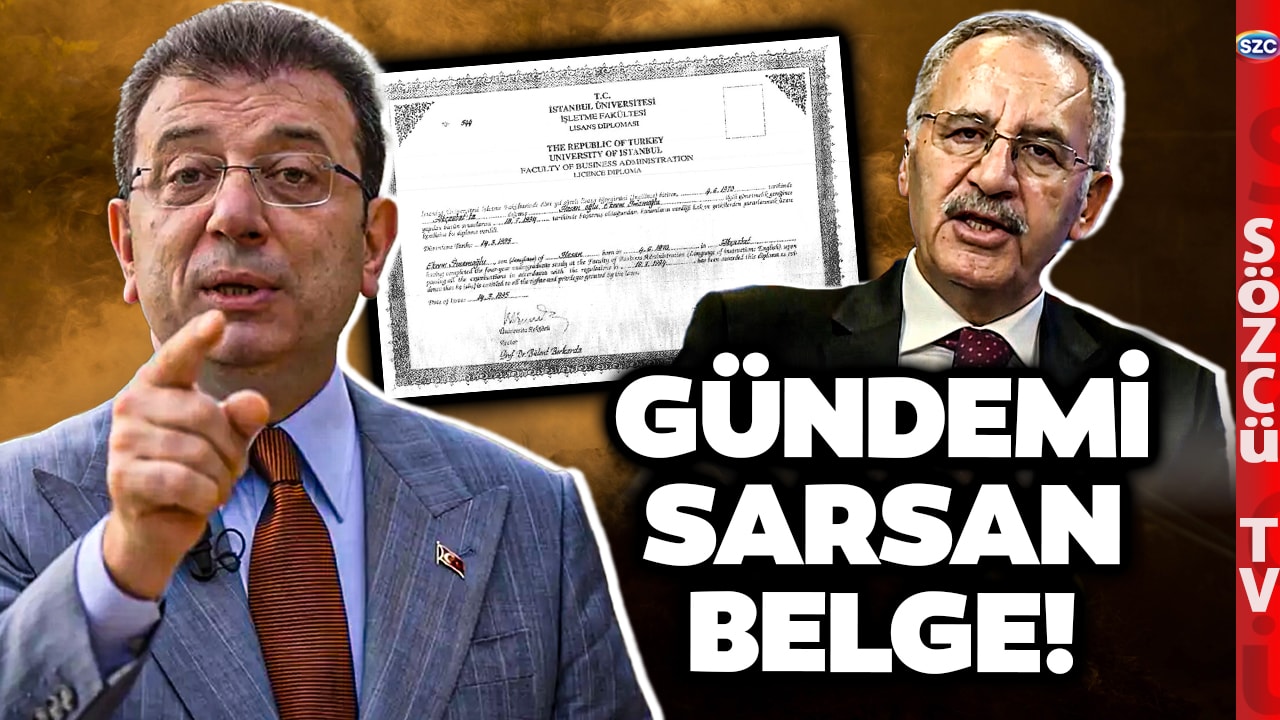 İmamoğlu'nun Gündem Olan Diploma Detayları Ortaya Çıktı! Saygı Öztürk Gerçekleri Tek Tek Anlattı