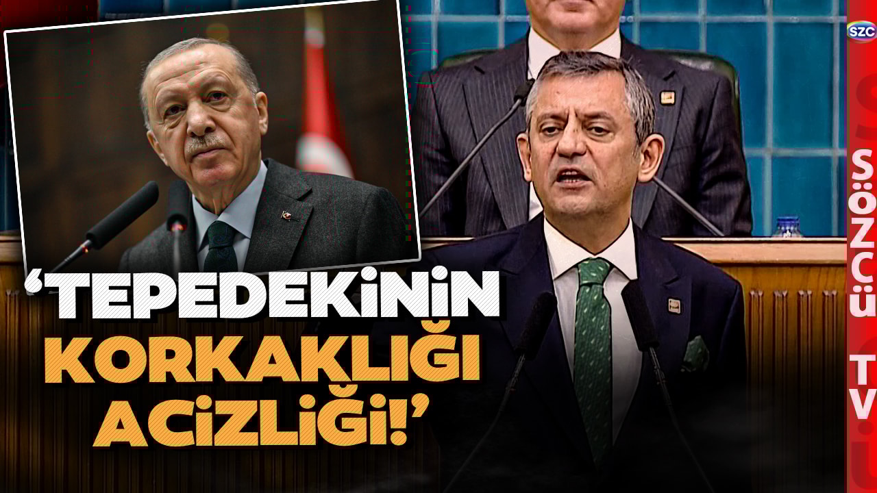 Özgür Özel Ümit Özdağ'ı Hatırlattı Erdoğan'a Esti Gürledi! 'TEPEDEKİNİN KORKAKLIĞI...'
