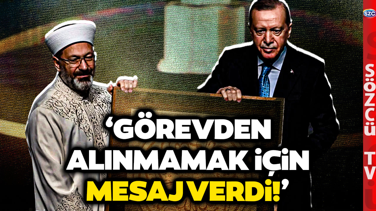 Bomba Kulis İddiası! Ali Erbaş Erdoğan'a Öyle Bir Hediye Verdi ki Sosyal Medya Bu Mesajla Çalkalandı