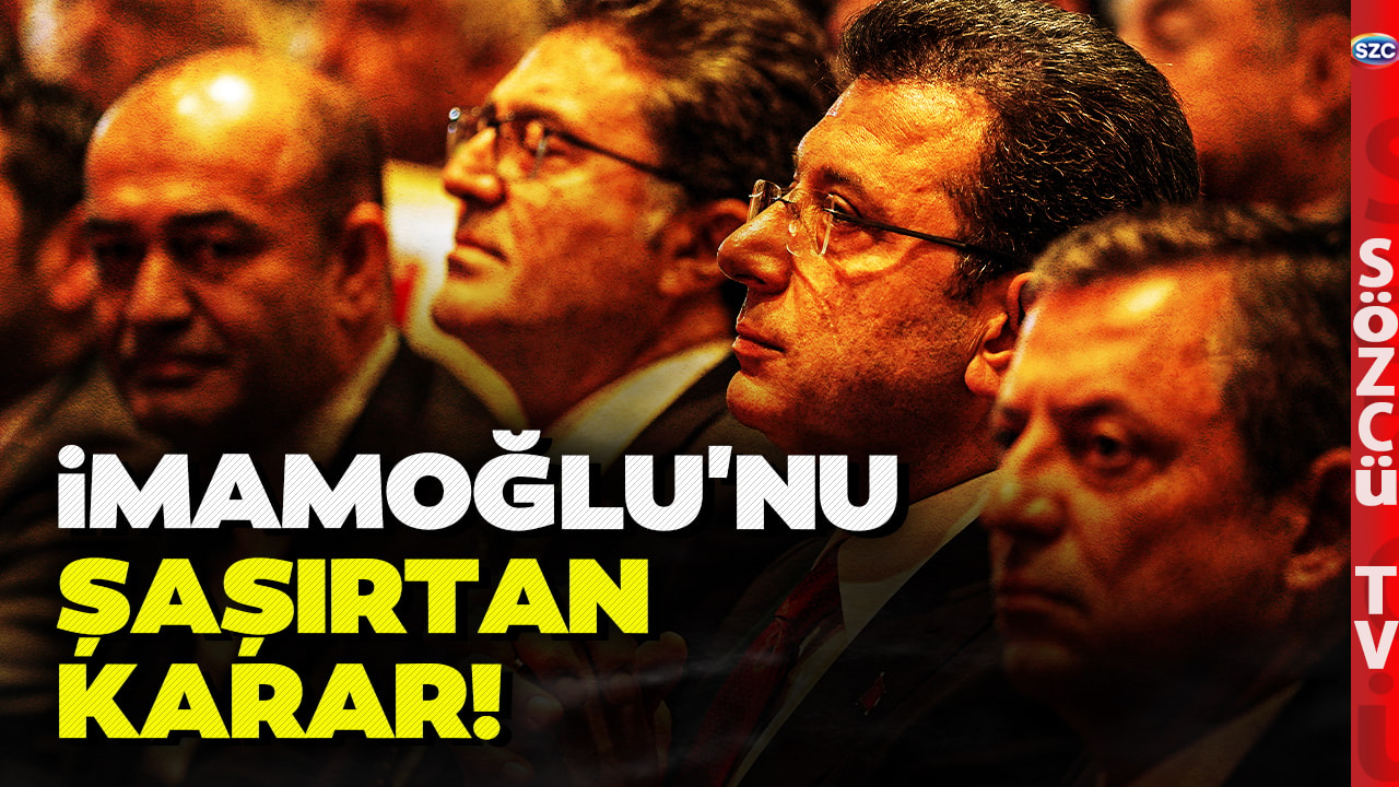 'Nasıl Olur?' Ekrem İmamoğlu'nu Şaşırtan Karar! CHP'li Vekil Tek Tek Anlattı