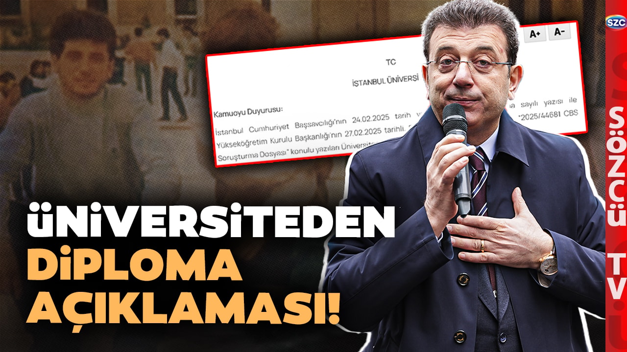 Erdoğan Hedef Göstermişti! İstanbul Üniversitesi'nden Diploma Açıklaması! 'Gerekli İnceleme...'