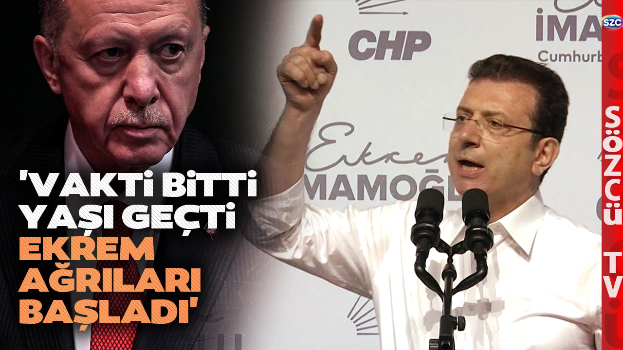 'Ekrem Ağrıları Başladı' Ekrem İmamoğlu'ndan Erdoğan'ı Küplere Bindirecek Sözler!