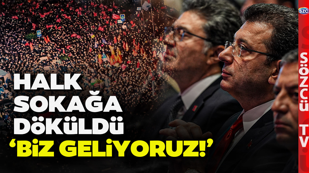 Ekrem İmamoğlu Gözaltına Alındı Halk Ayağa Kalktı! Tepkiler Sokaklara Taştı! 'HALK YENİLMEZ'