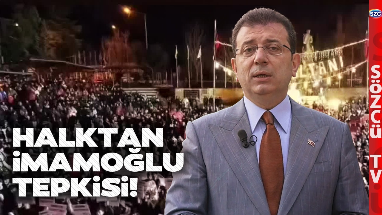 İstanbul Bursa ve Erdoğan'ın Memleketi Rize'de Halktan Ekrem İmamoğlu Tepkisi!