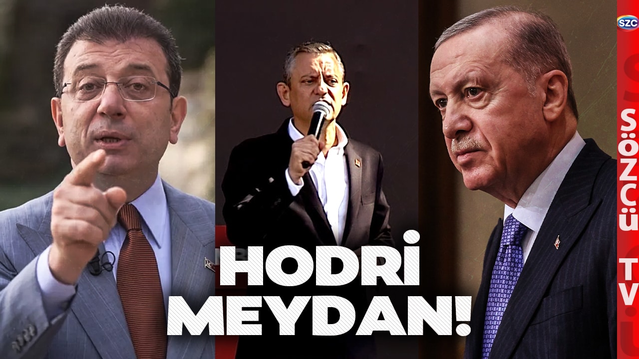 Ekrem İmamoğlu'ndan Erdoğan'a Hodri Meydan! Özgür Özel Anlattı 'En Büyük Meydan Okuma'