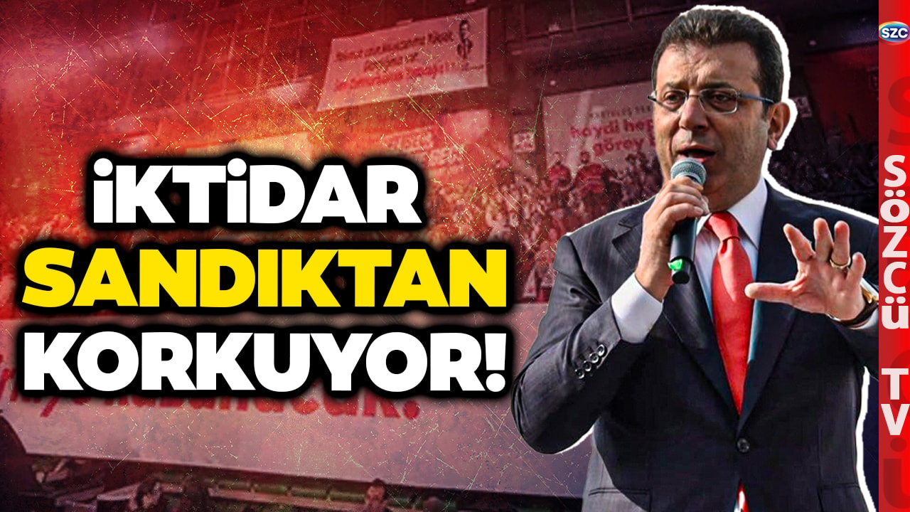 'Uykularını Kaçıracağız' Ekrem İmamoğlu İzmir'i Yıktı Geçti İktidarı Yerden Yere Vurdu!