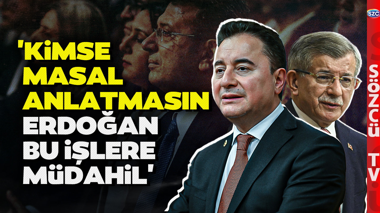 Ankara Ayağa Kalktı! Ali Babacan ve Ahmet Davutoğlu'ndan Peş Peşe Ekrem İmamoğlu Açıklaması